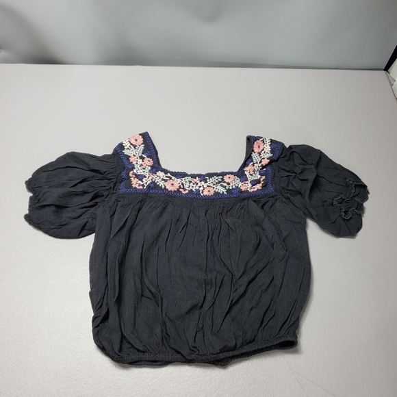 AEO gray, short sleeve top women's size XS - Picture 9 of 9